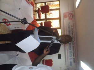 Allocution de M. Pascal Awono, représentant du Ministre de la Santé Public